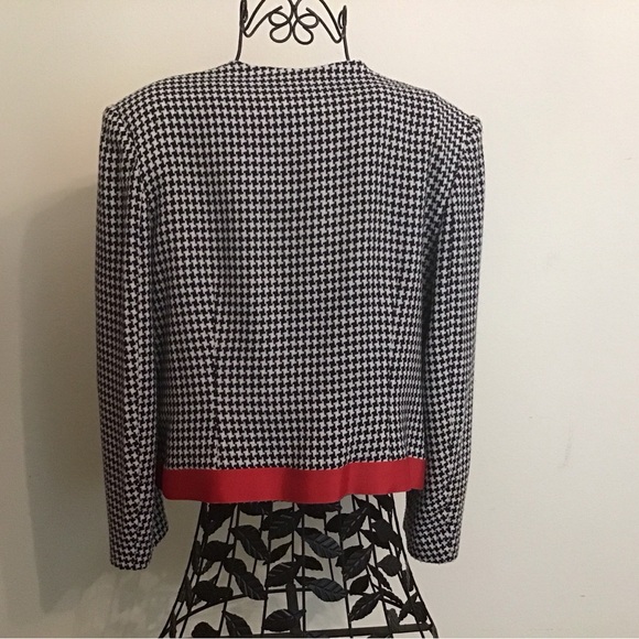 Vintage Lucia Petites houndstooth jacket - Picture 4 of 4
